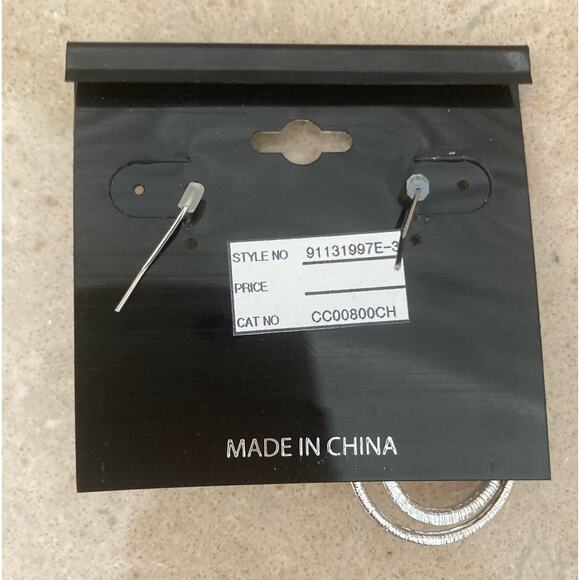 Stony Earrings Coral Teardrop - Picture 6 of 7